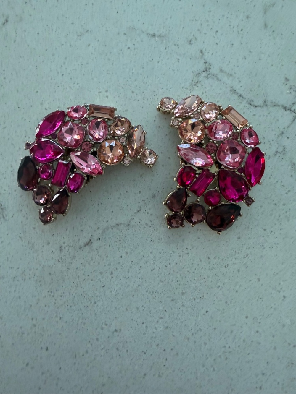 Black House White Market Rhinestone Shoe Clips